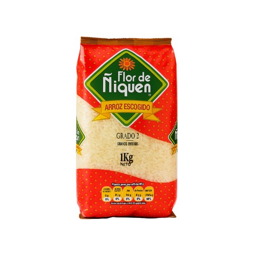 ARROZ GRADO 2 FLOR DE NIQUEN MANGA 10X1 KG.